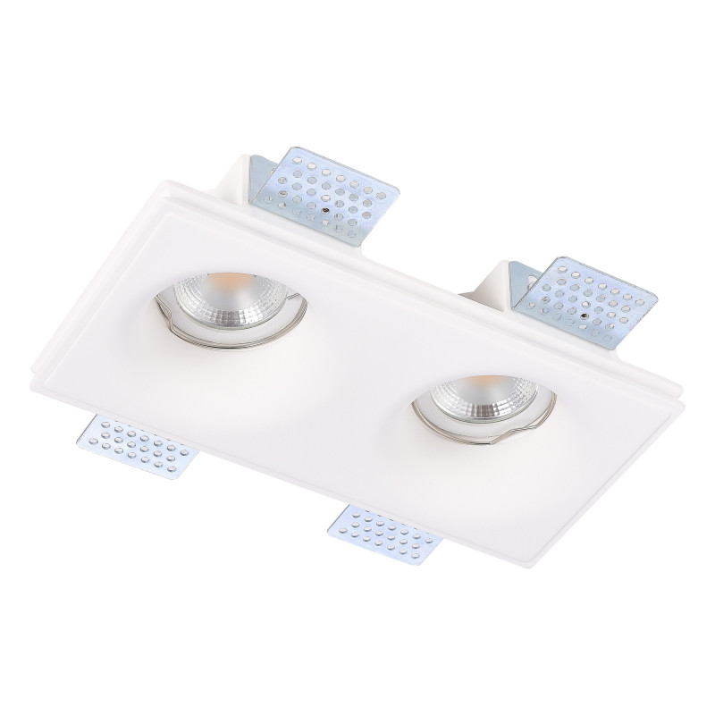 Встраиваемый светильник из гипса 20*10 см, 100W, ST LUCE ST254.328.02 Белый
