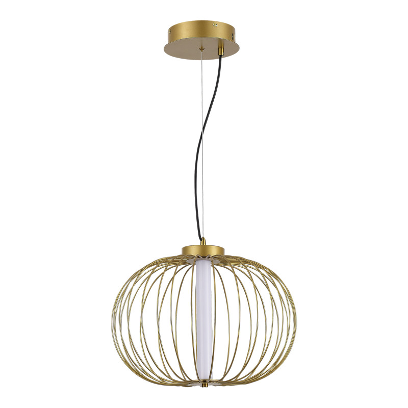 Светильник  подвесной SLICE 1*LED*10W 3000K ST LUCE SL6124.203.01 золотистый