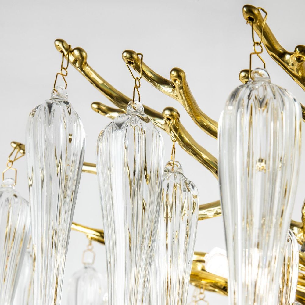 Подвесная люстра 60*60*140 см, G9 8xG9W, Золото MODESTYLE MS.2114.600