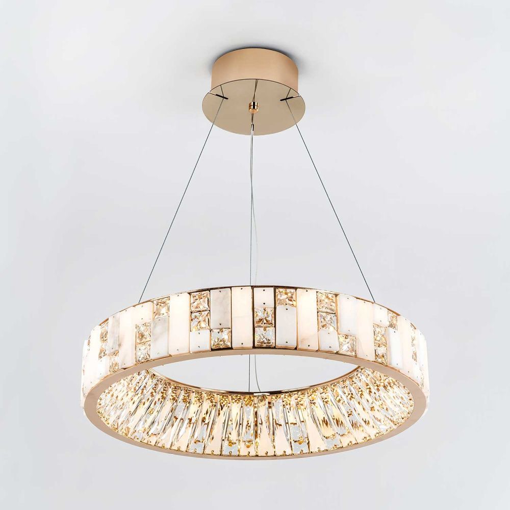 Подвесная люстра 60 см MODELUX premium ML.6988.600P GD золото