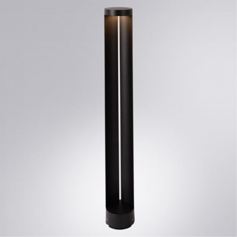 Уличный светильник 9*80 см, 1*LED 10W 4000K черный Arte Lamp New york A1680PA-1BK