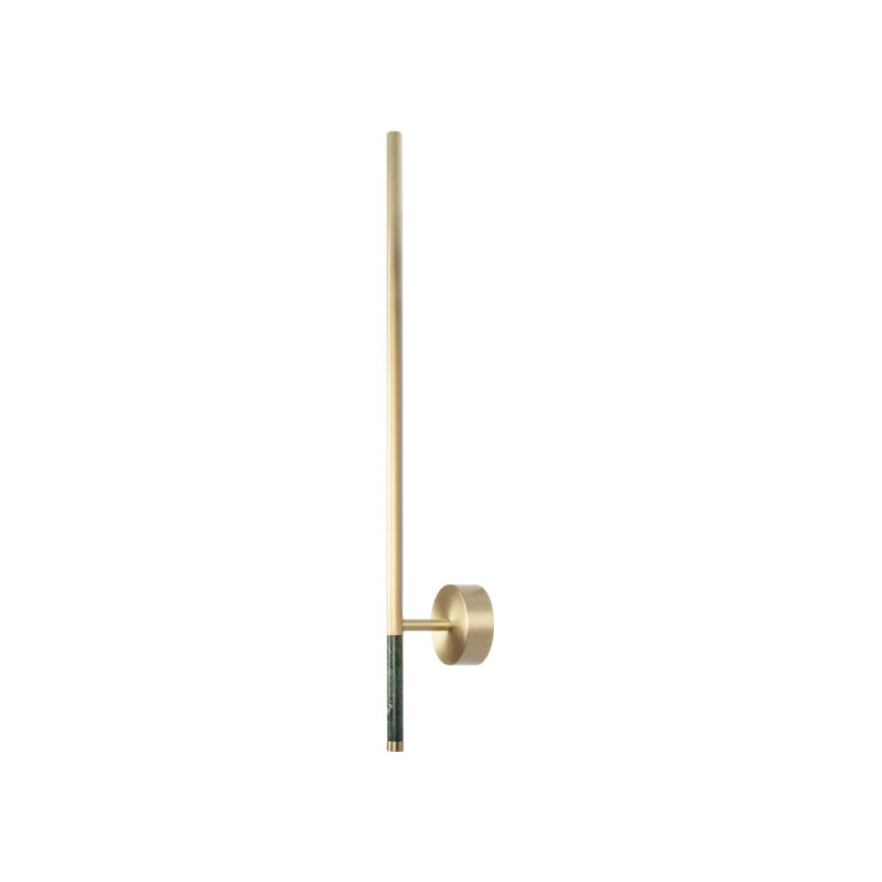 Бра 63 см 1*LED*7W, 3000К Loft It 10150/630 Green Handle, Золото, зеленый