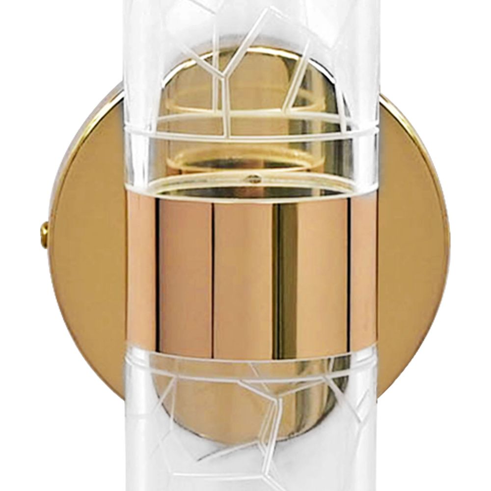 Бра *10*29 см, *8W, 2700/4200/6400K, Lightstar Acrile 737662, Золото