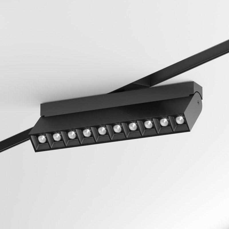 Светодиодный светильник 27 см, 20W, 4000K, Maytoni Track lamps S35  TR015-2-20W4K-B, 20W LED, 4000K, черный трековый