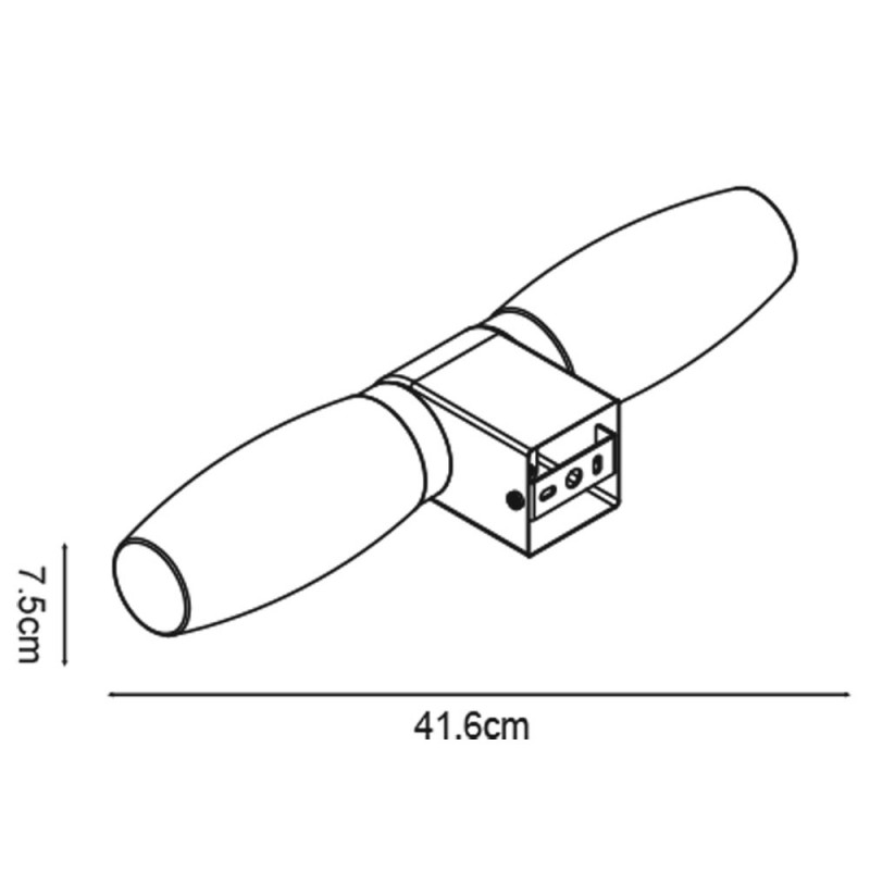 Бра Arte Lamp A1209AP-2WH белый