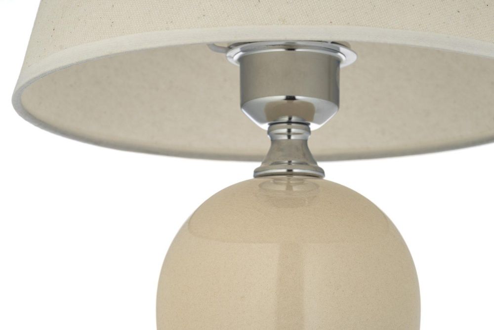 Настольная лампа *25*35 см, 1*E27*60W, Arti Lampadari Noli Noli E 4.1 C, Кремовый