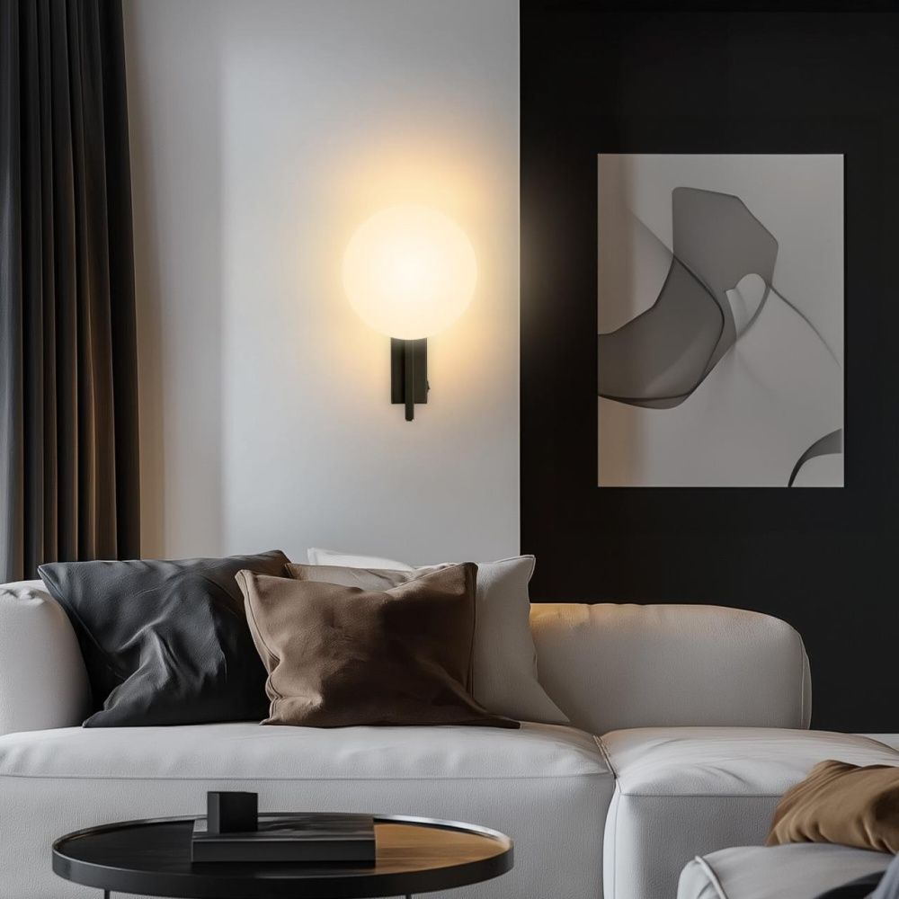 Светильник 24 см, 12W, 3000-5500K, Citilux DORSY CL223312, черный