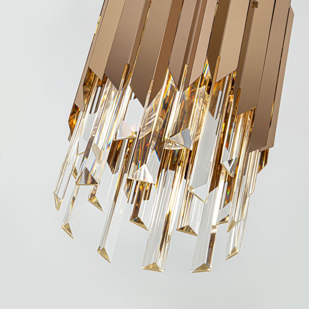 Подвесная люстра 22*20*130 см, Е 27 1x60W, Золото MODELUX ML.20208.1 GD