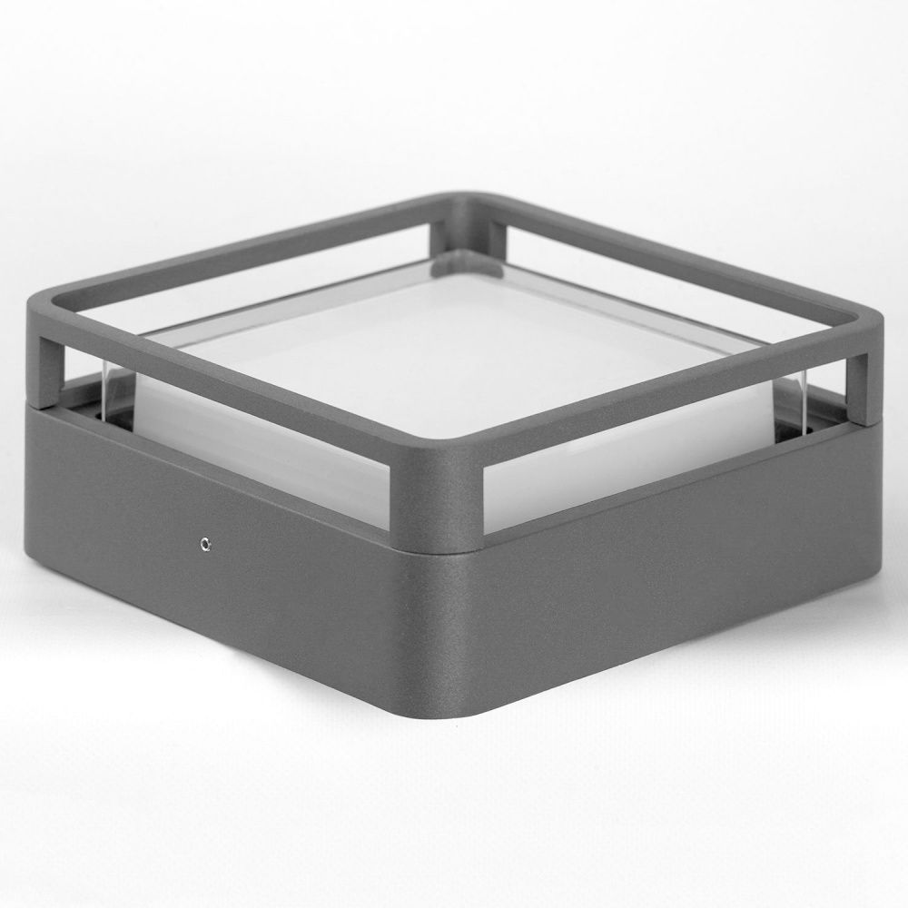 Бра *21*21-21 см, 1*LED, 18W Lussole  LSP-7385, черный