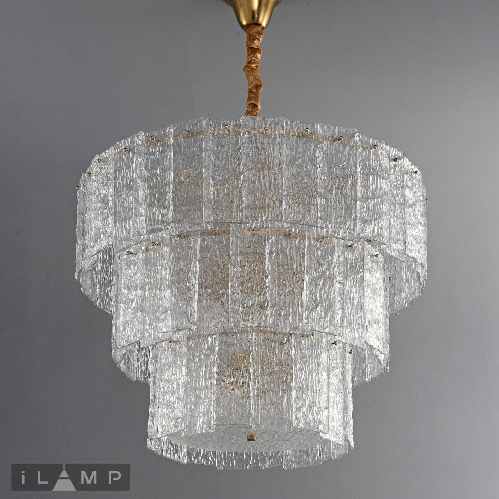 Подвесной светильник 80*75-168 см, 18*Е14*1080W, K, iLamp Manhattan P6315-D800 BR, Латунь