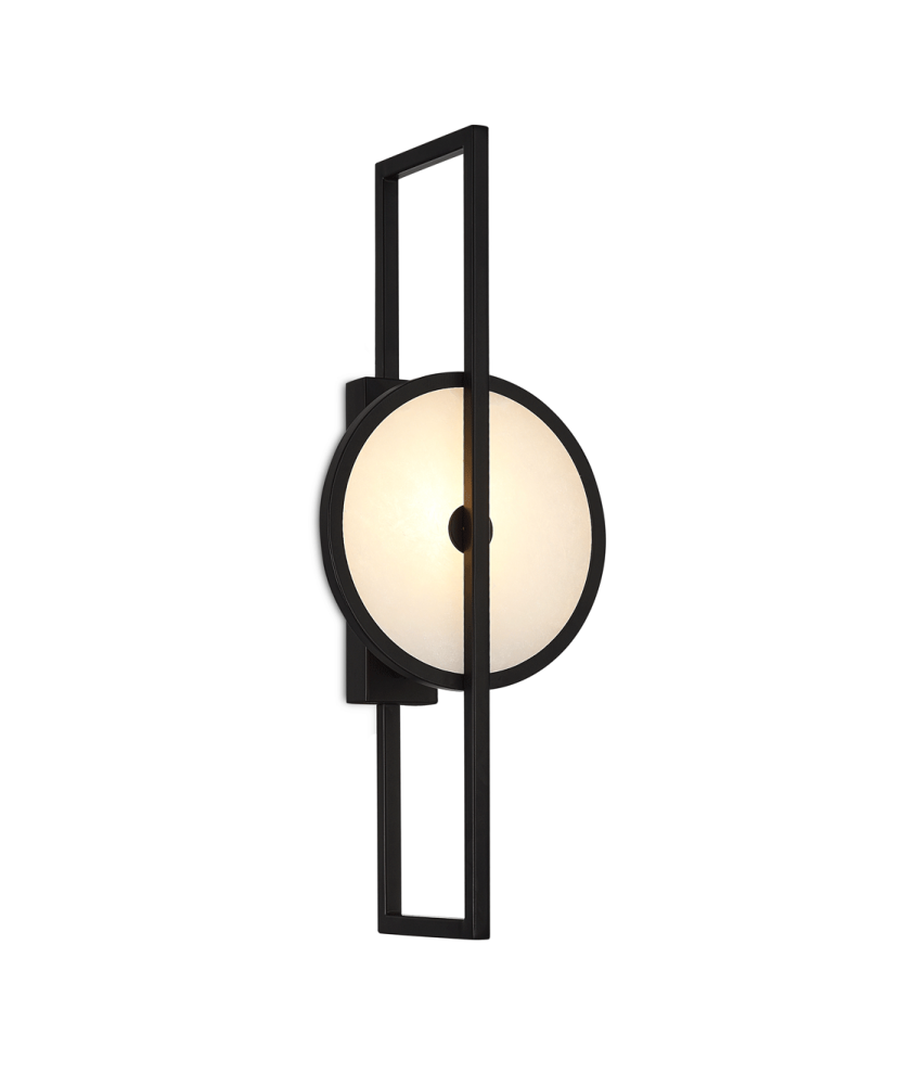 Бра L190 x W120 x H480, мм, 1*40W, BLACK (Черный) NewRgy 2686-DW BLACK