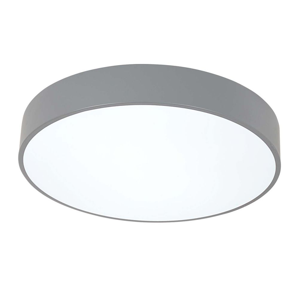 Потолочный светильник 40*8 см, 4*LED, 30W, 4000K, F-Promo Arena 4682-4C, серый