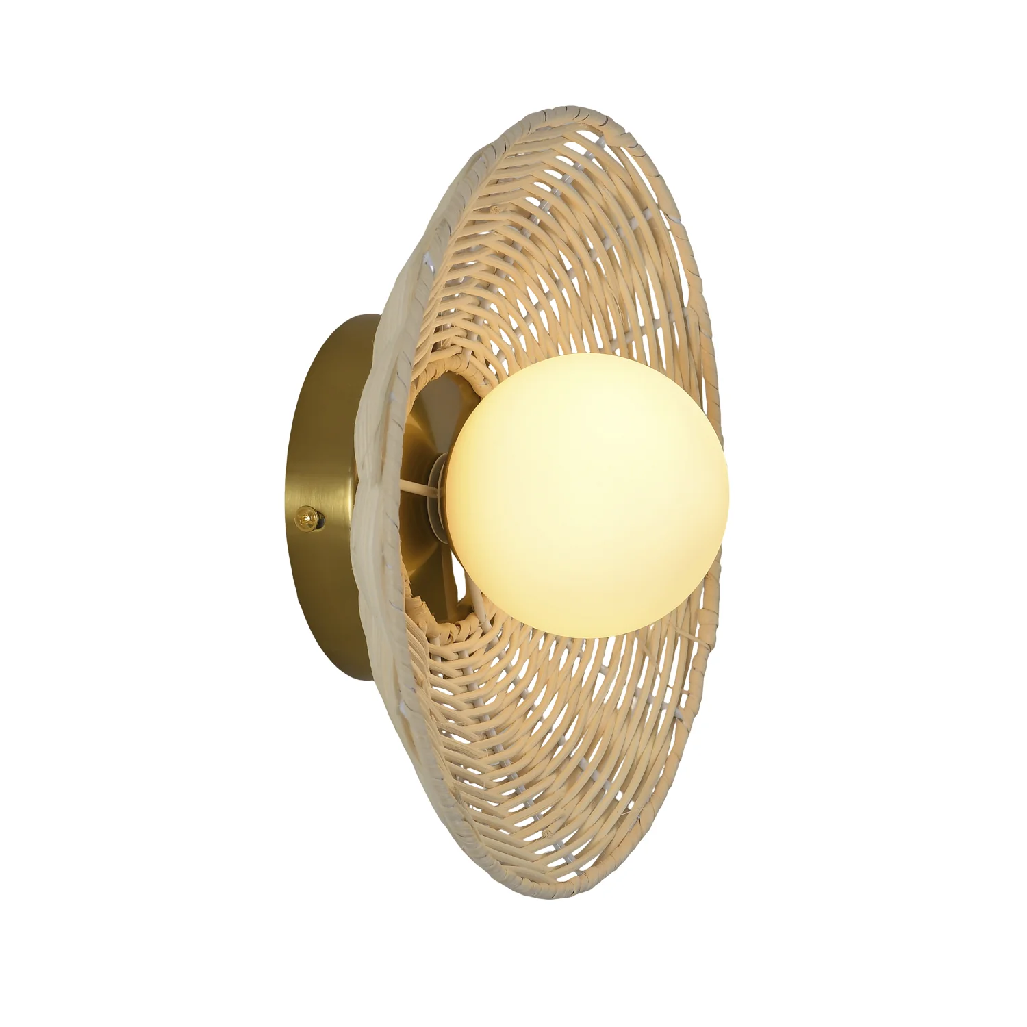 Бра 25 см, Favourite 4836-1W Trenza, латунь