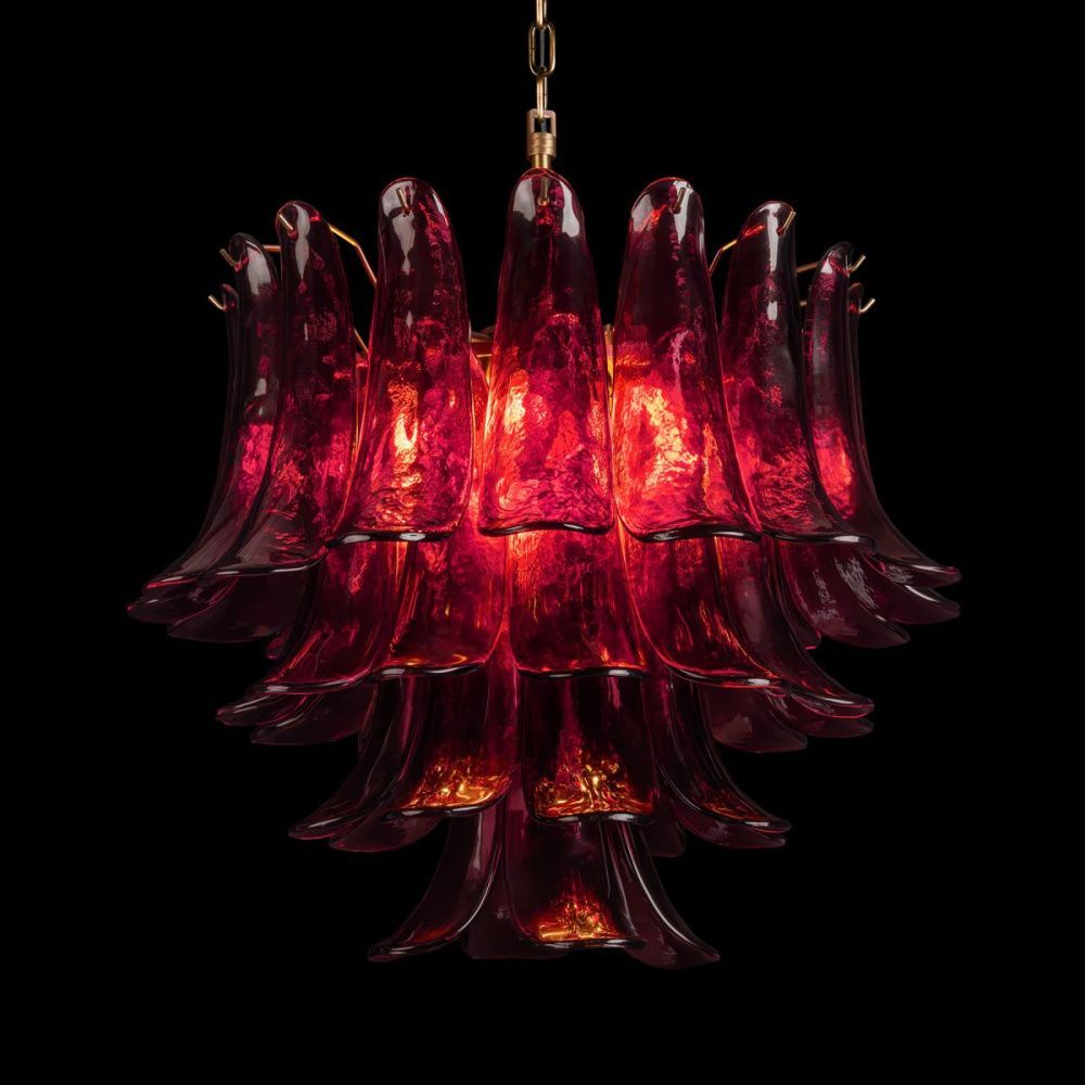 Подвесная люстра 60 см, Loft IT Lilou 10600/600 Burgundy, бронза