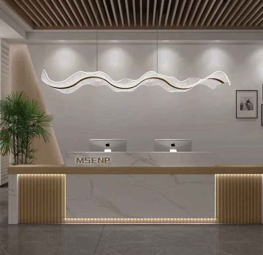 Светильник подвесной ElegantLight DZN-11297 ЧЕРНЫЙ  D2000*300/H1000 звёздное небо SPRAY 25-03