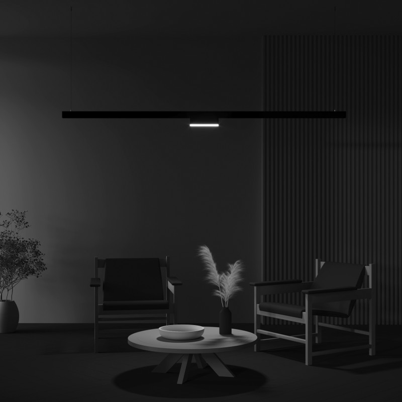 Трековый светильник 22 см, 12W, 4000K Maytoni Technical BASIS Exility LED TR036-2-12W4K-B черный