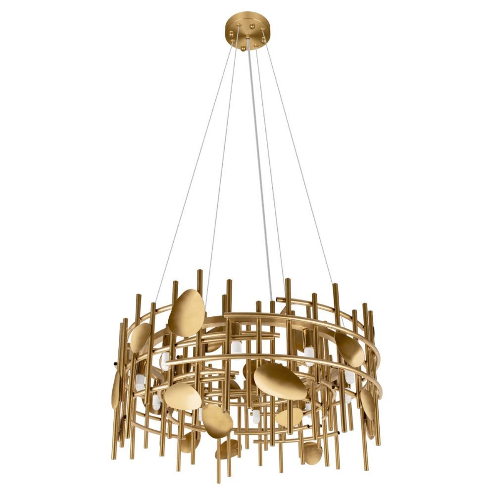 Подвесная люстра 60 см, Loft IT Escama 10396/600C, золото