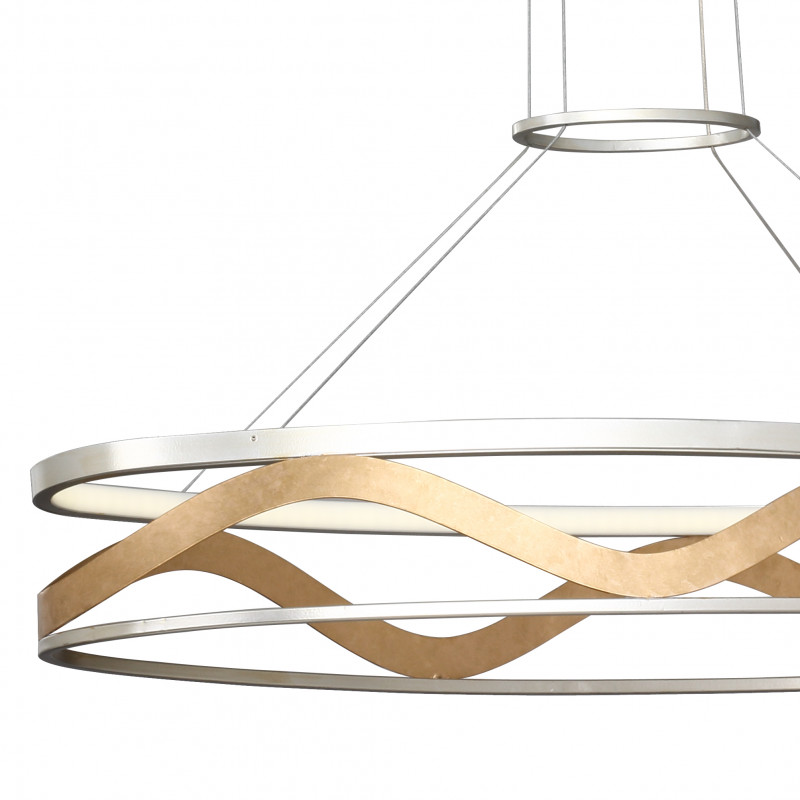 Подвесная люстра Favourite Infinite 2499-9P, L920*W340*H1000, серебряный