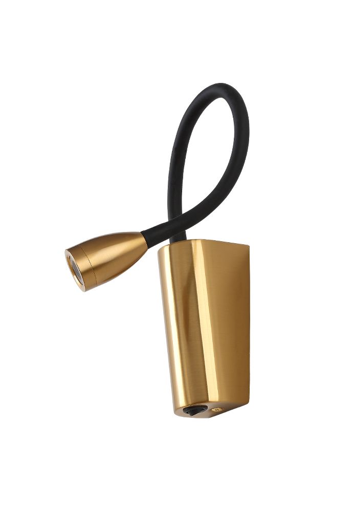 Бра 4**12-55 см, 1*LED*3W, 3000K, Crystal Lux Movi CLT 213W BS, Латунь