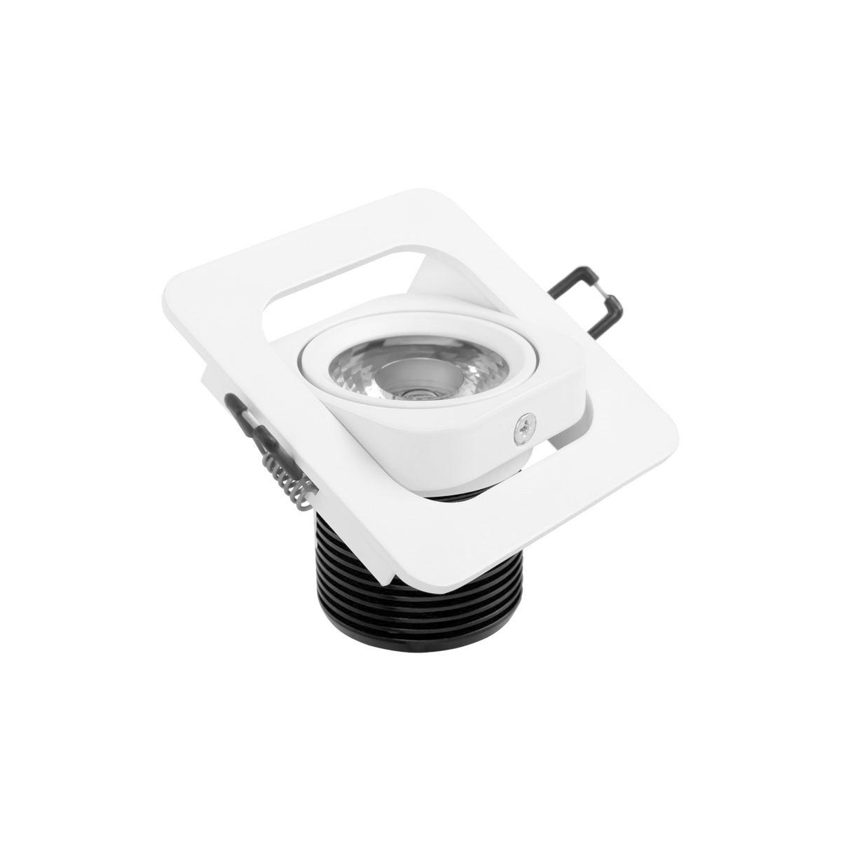 Встраиваемый светильник 10*10*7 см, 1*LED*12W 4000K LOFT IT Screen 10328/A White белый