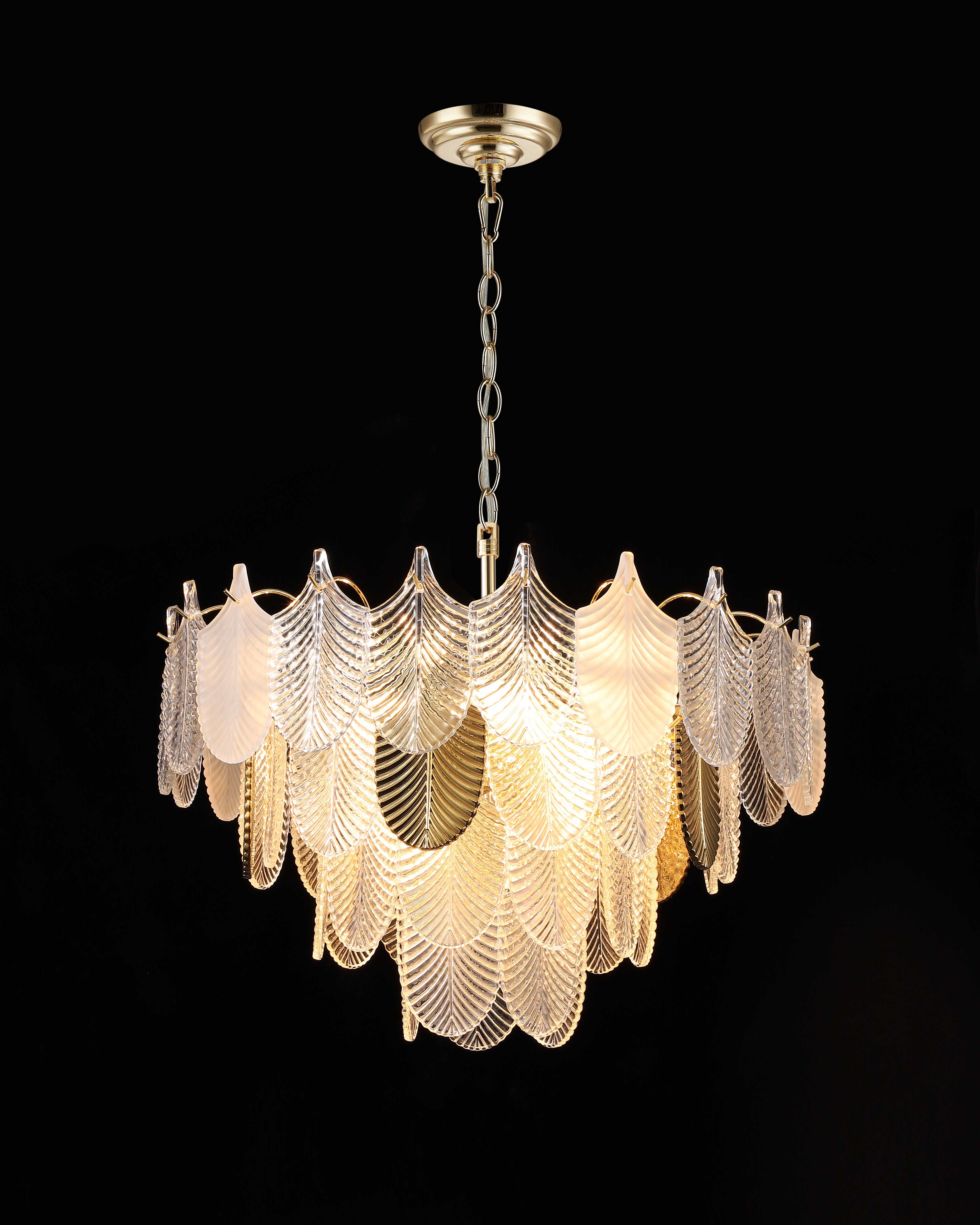 Люстра  600*380, 10*E14, 40W NewRgy Cristallo 28G-D600 GOLD, Золото