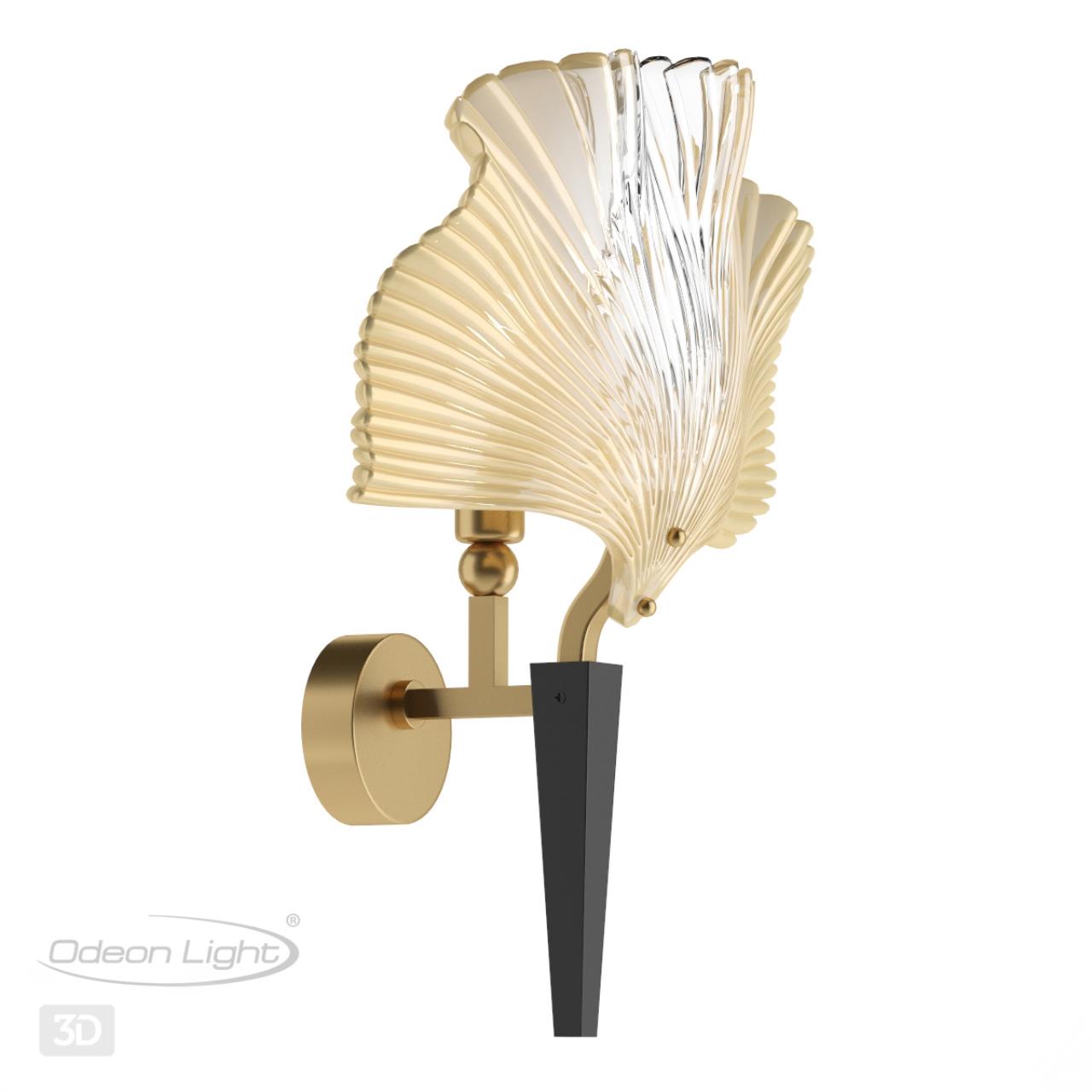Бра Odeon Light Ventaglio 4870/1W Золото