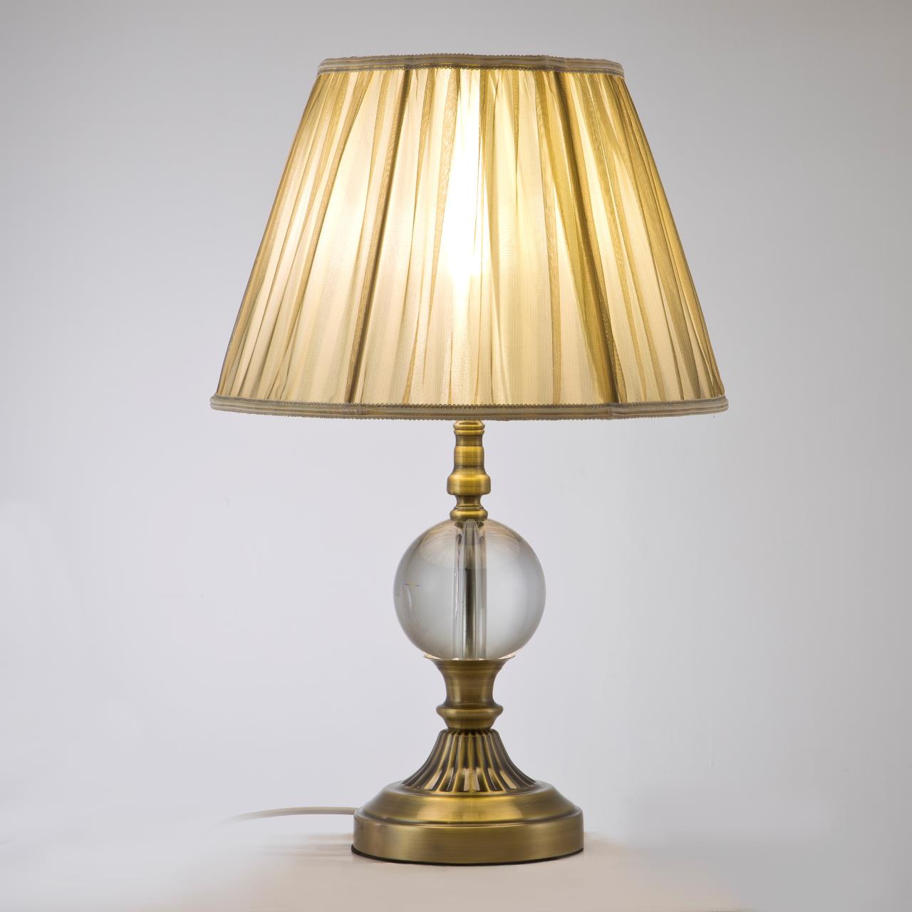 Настольный светильник *33*51 см, Е27 60W, 3300 / 5000К, Бронза LED4U L9923 AB