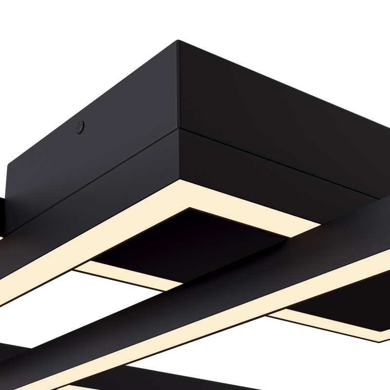 Потолочная люстра 78 см, 78W, 3000-4000K, Maytoni Line MOD016CL-L80BK, черный