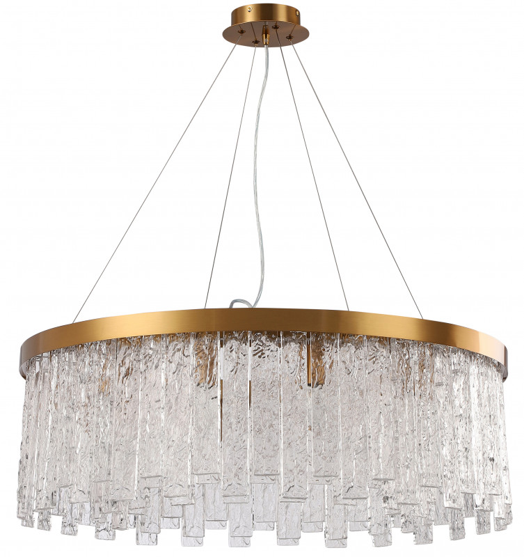 Люстра подвесная 80*80*40/150 см, 12*E14 40W Бронза Stilfort Frostyle 2155/05/12P