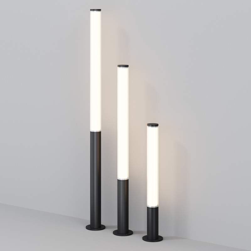 Столб Maytoni LED Ginza O041FL-L30B3K, 30W LED, 3000K, черный
