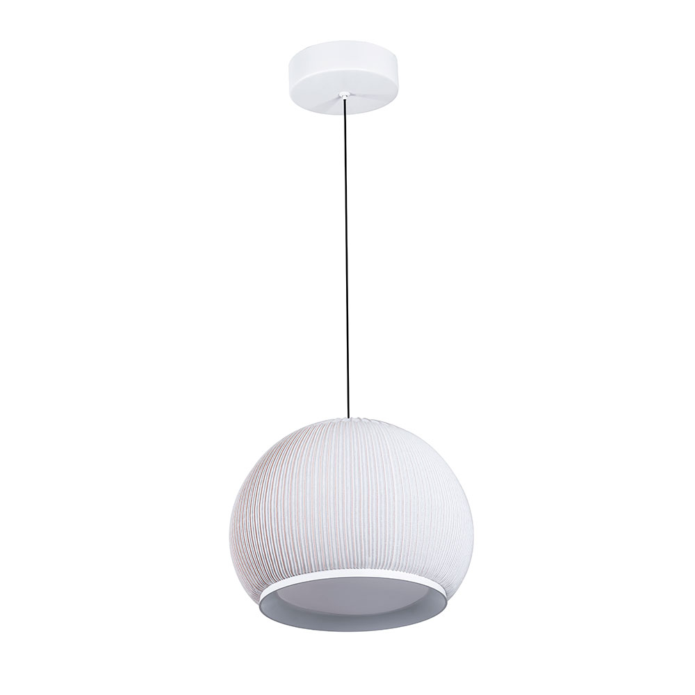 Подвесной светильник 35*45 см, 1*LED, 65W, 3000K Divinare Firefly 1808/33 SP-60, Белый