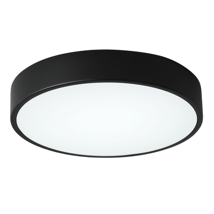 Потолочный светильник 40 см, 48W, 4000K, Zortes Tortty ZRS.02563.48, черный