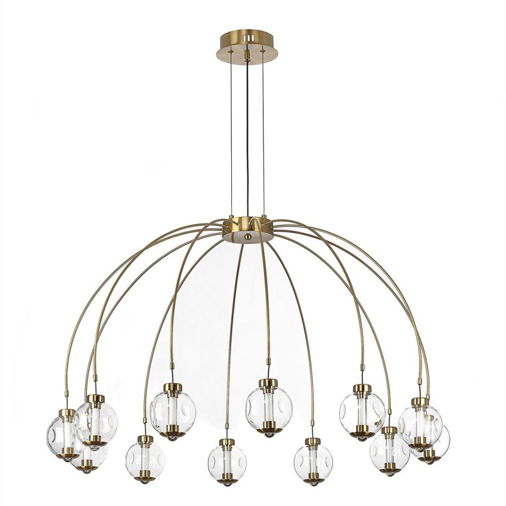 Люстра подвесная *100*100-155 см, *LED*43W, 3000K, Citilux Noona CL251190, Бронза