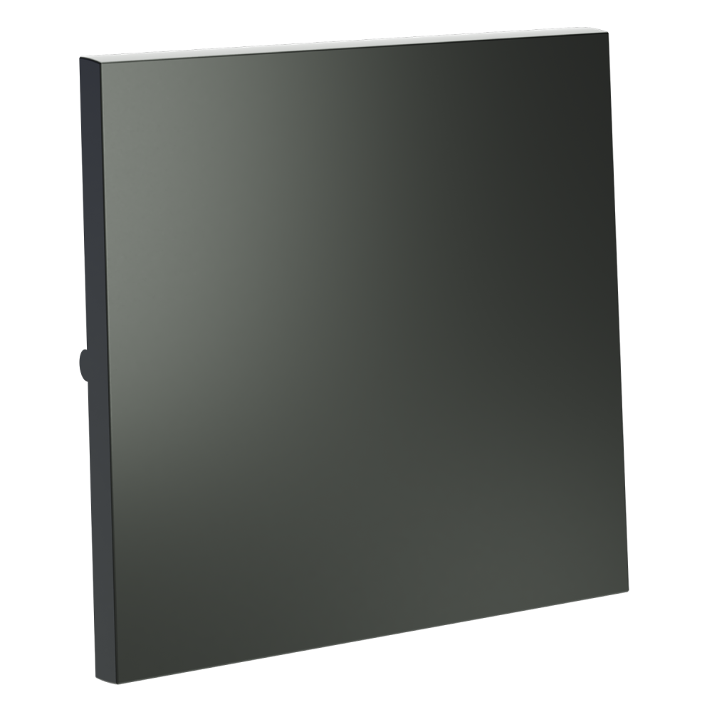 Клавиша для выключателя/переключателя одноклавишного, титан Voltum S70 VLS000106, Пластик Soft touch