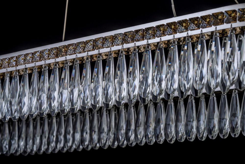 Люстра подвесная *100* см, Led лента*LED*92W, 3300/4200/6500K, Dio D`arte Acciano Acciano L 1.5.100x30.100 N, Золото