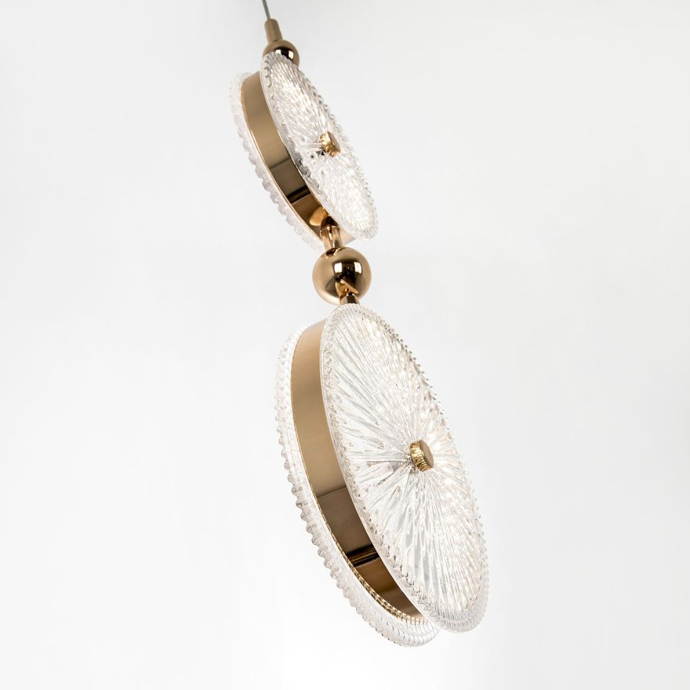 Подвесной светильник 20*10*170 см, LED 14W, 4000K, Золото MODESTYLE MS.1125.1 GD