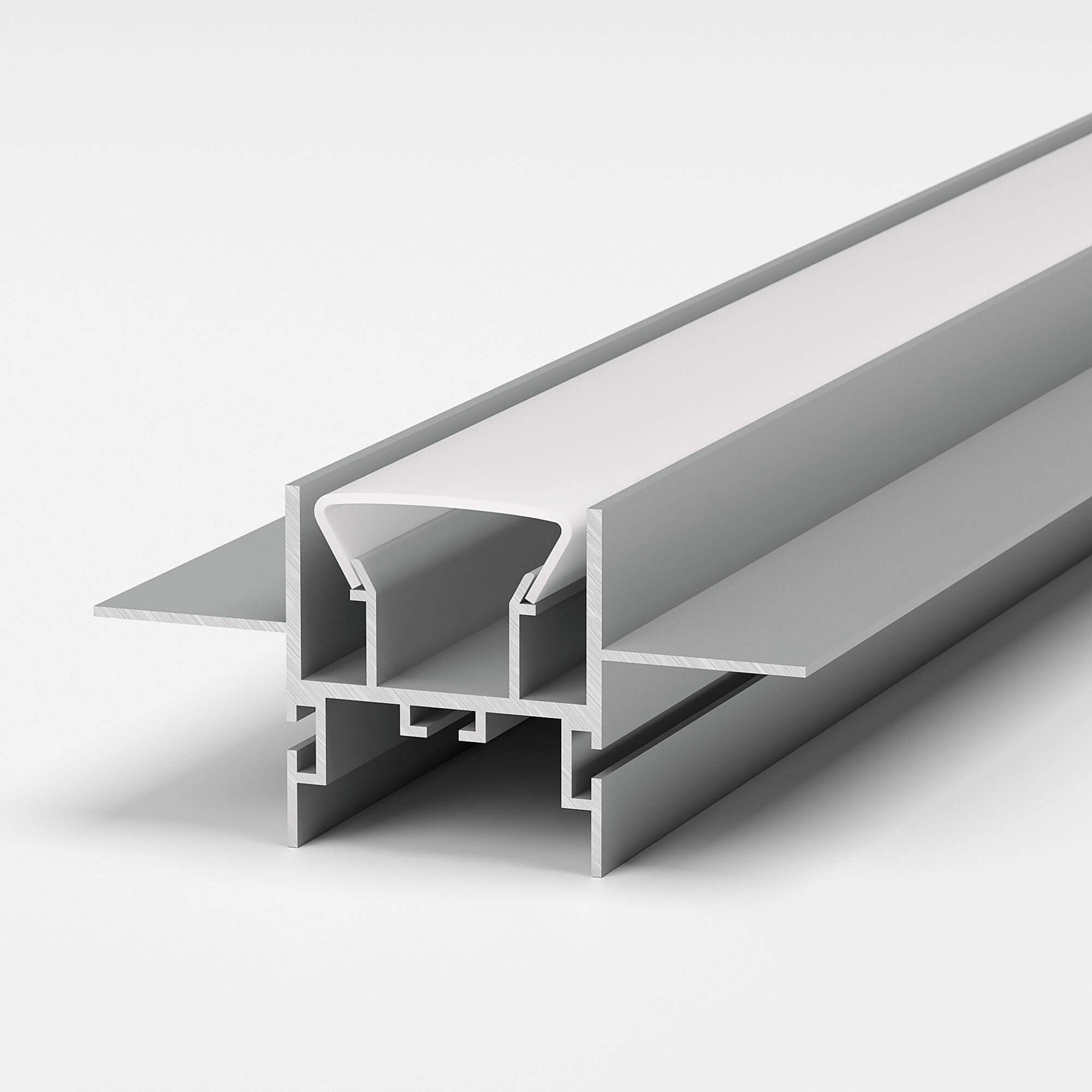 Алюминиевый профиль для натяжного потолка под светодиодную ленту Elektrostandard LL-2-ALP023