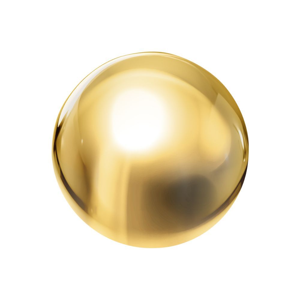 Бра *12*9,2 см, 1*LED*5W, 4000K, Loft It Dot 10362L Gold, Зеркальное золото