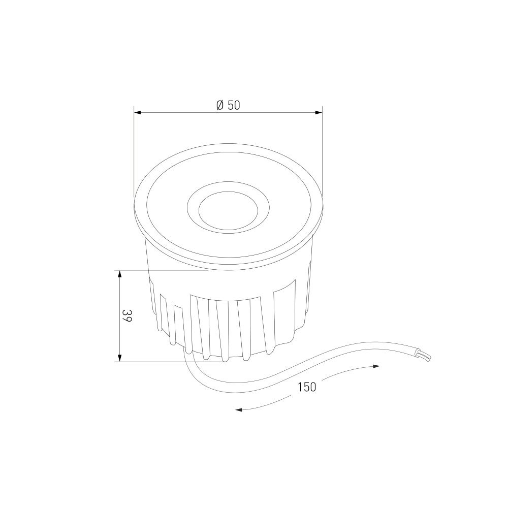 Светодиодный модуль 9W 4000K 60° BMGU1007 Elektrostandard  4690389217661, a071308