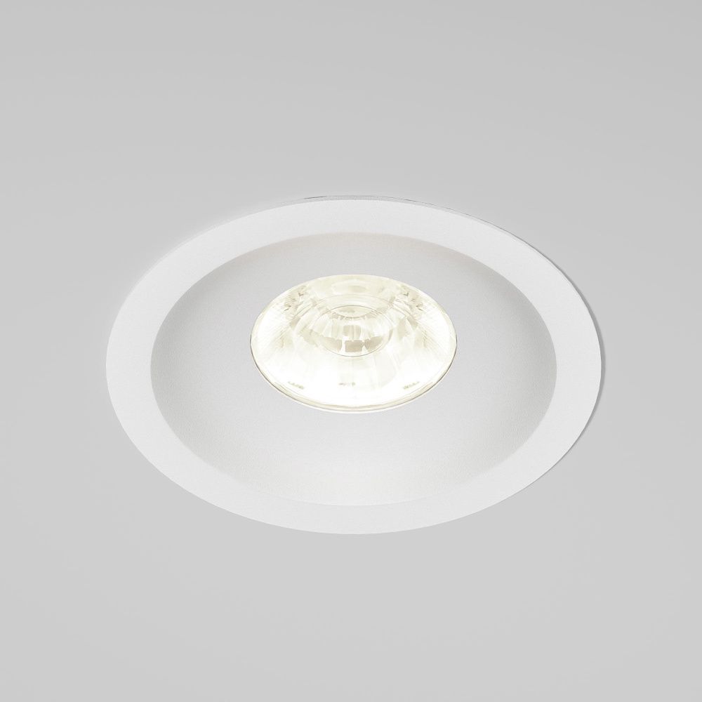 Потолочный акцентный светильник 11*11*5 см, LED, 15W, 4000K, Elektrostandard Combi 25068/LED, белый