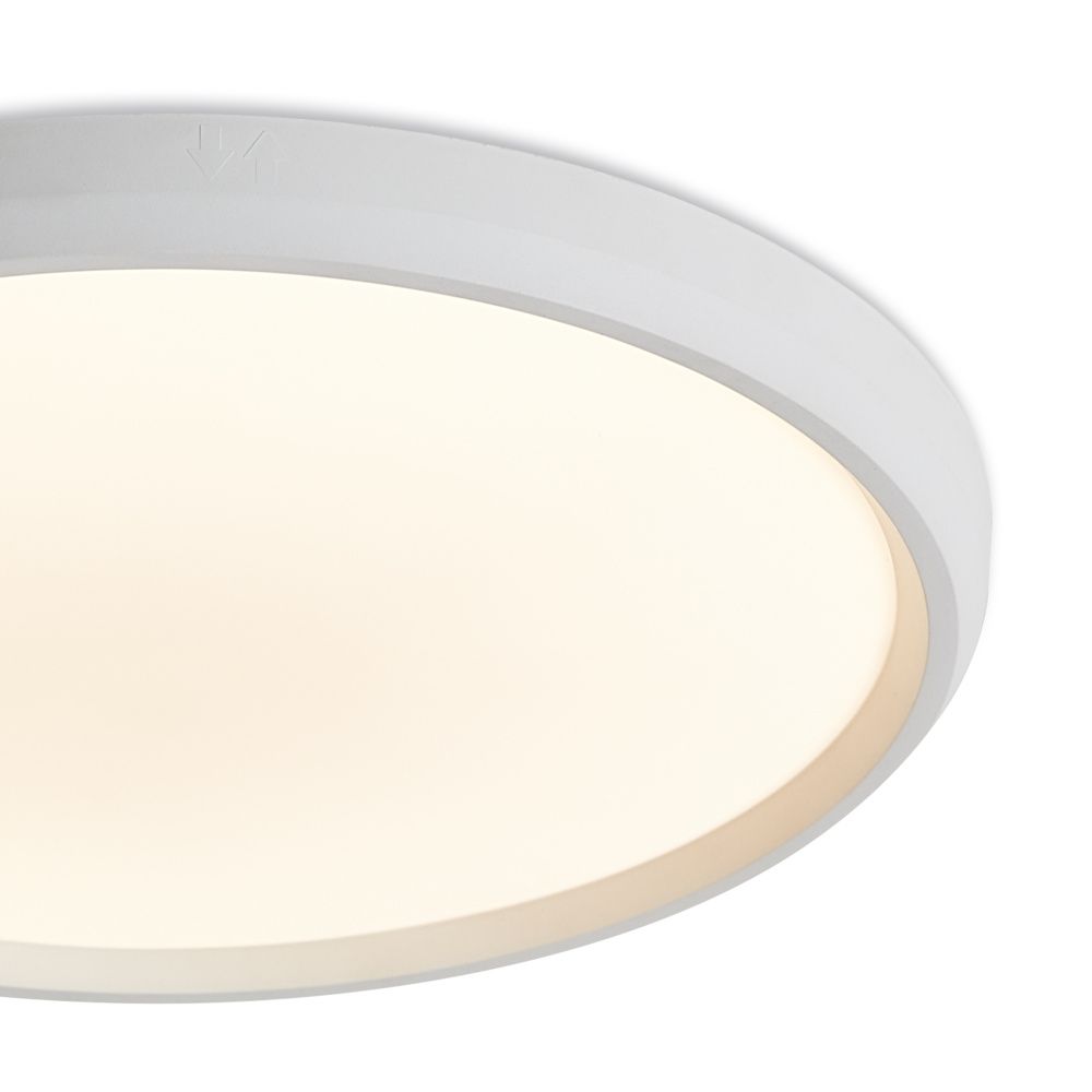 Светильник 30*30*5,5-5,5 см, *LED*24W, 3000-6500+RGBK, Freya Обель/Obelle FR6211CL-L24W, Белый