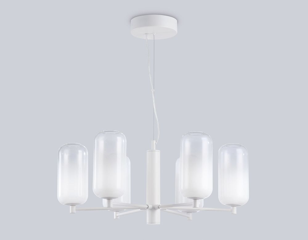 Подвесной светодиодный светильник **28- см, **W, 3000K, Ambrella Light High Light LH11107, белый