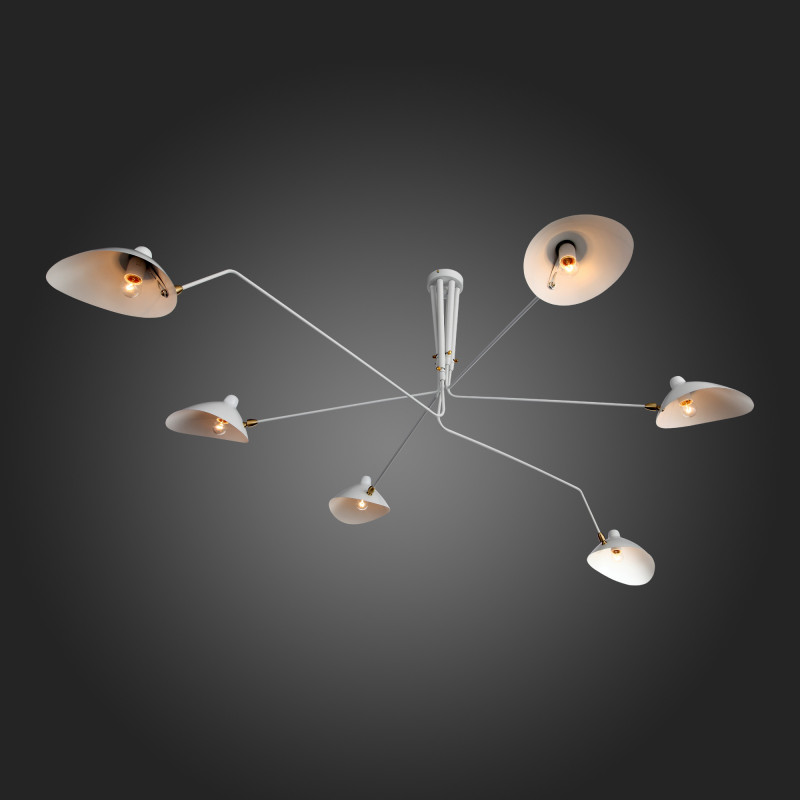 Люстра потолочная 135 см, ST LUCE SPRUZZO SL305.502.06 Белый