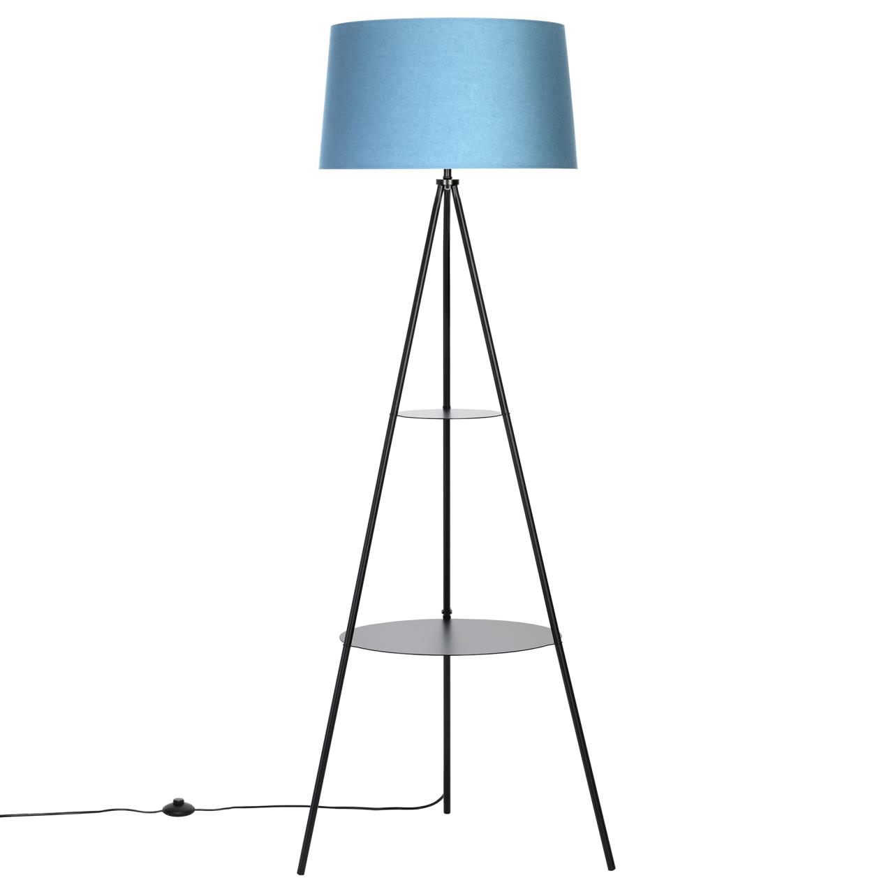 Торшер Citilux CL806023 Рейнер Черн+Синий 