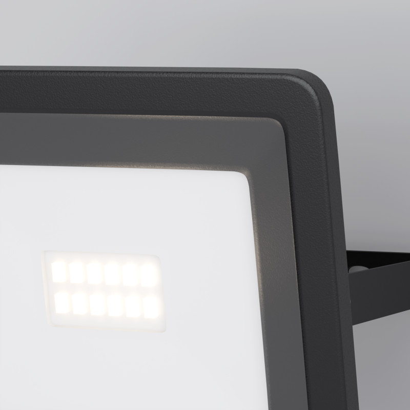 Прожектор 11 см, 10W, 6500K, Maytoni Flood FL001-L10B6KSR, черный