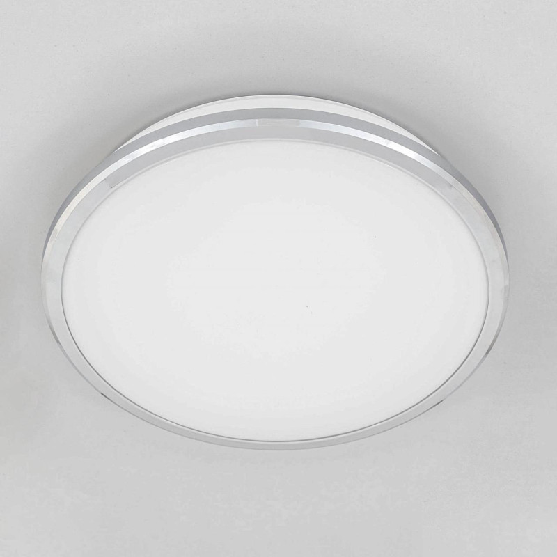 Светильник для ванной, диаметр 28 см, 16W, 4000К CL702161N Citilux ЛУНА, IP54, LED 16W, Хром