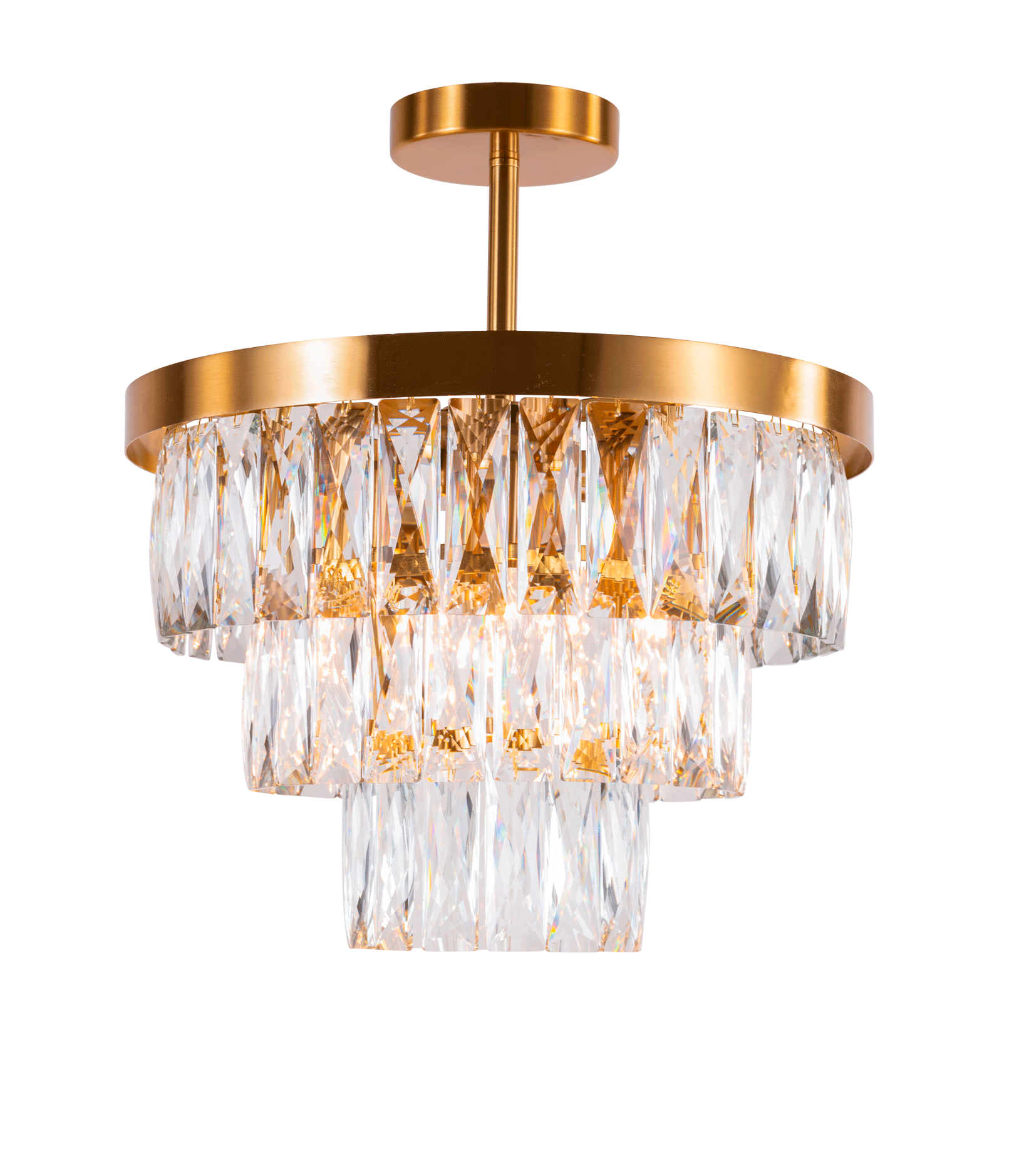 Люстра 400*430, 6*E14, 40W NewRgy Cristallo 2431P/6A PT BRS, PT BRS