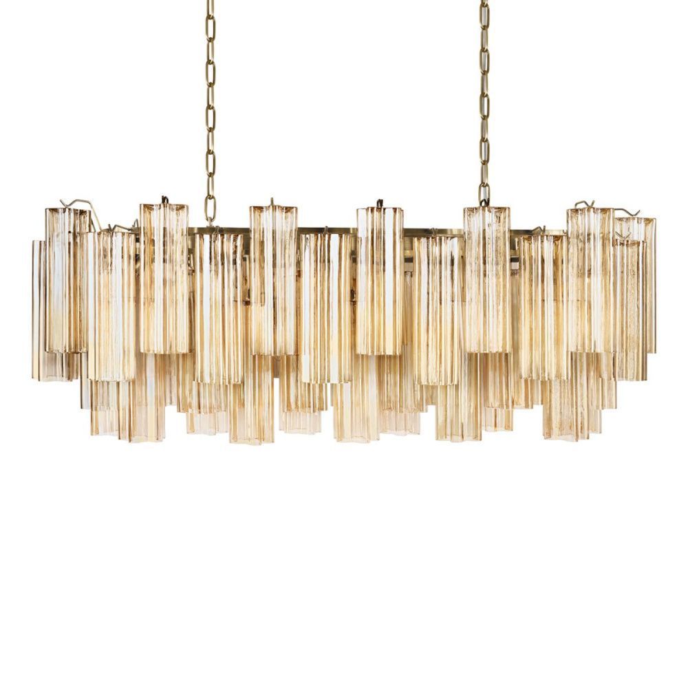Подвесной светильник 104 см, Loft IT Murano 10580/1000R Champagne, бронза