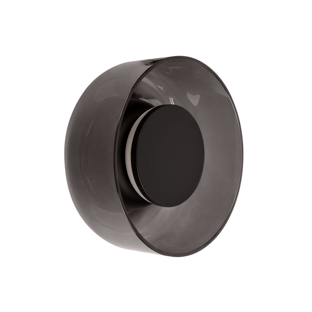 Настенный светильник 17 см, 6W, 3000K, LOFT IT Totem 10466W Smoke black, черный-дымчатый