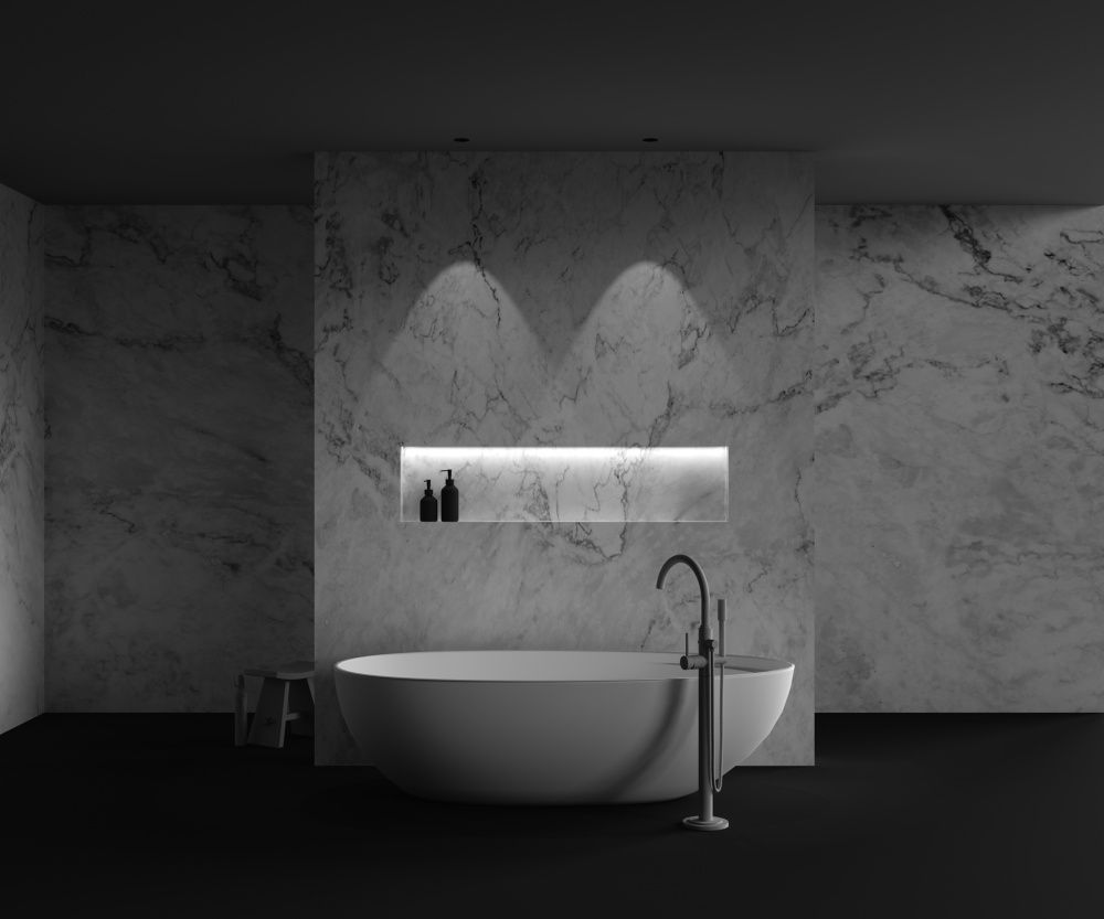 Встраиваемый светильник 7*10 см, вр 6 см, *LED*10W, 3000K, Maytoni Dip DL116-10W-3K-B, Черный